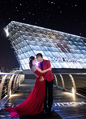 新加坡金沙LV婚纱照婚纱摄影