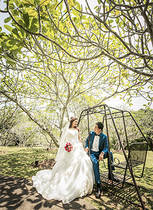 新加坡植物园婚纱照婚纱摄影