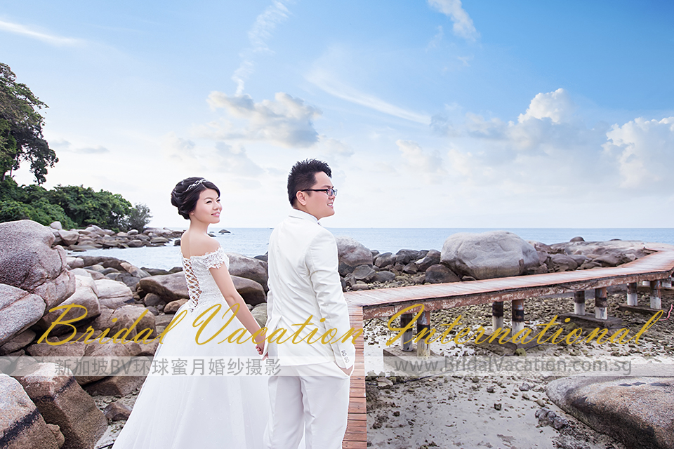 新加坡BV环球 印尼民丹岛婚纱照