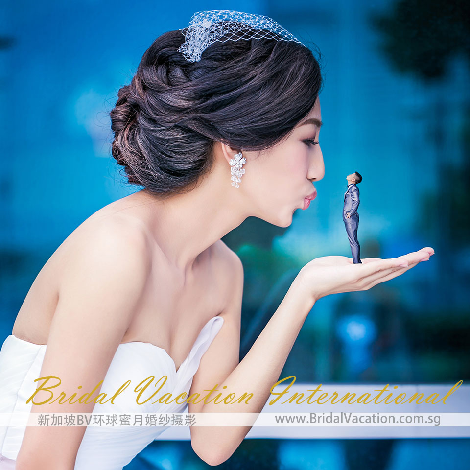 新加坡BV环球 大人物小人物婚纱照