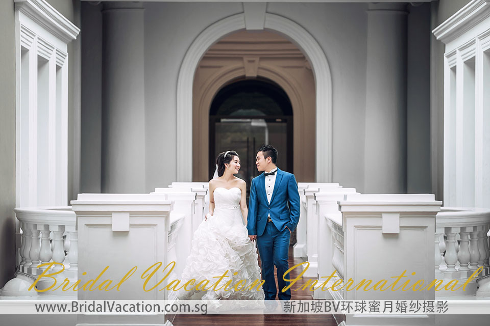 新加坡BV环球 国家博物馆婚纱照