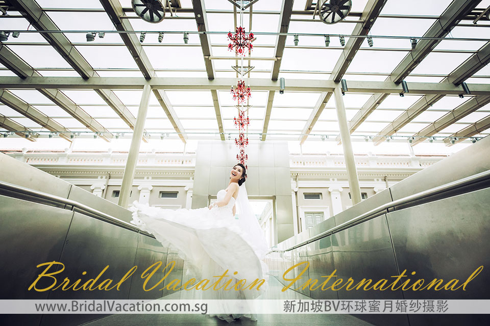 新加坡BV环球 国家博物馆婚纱照
