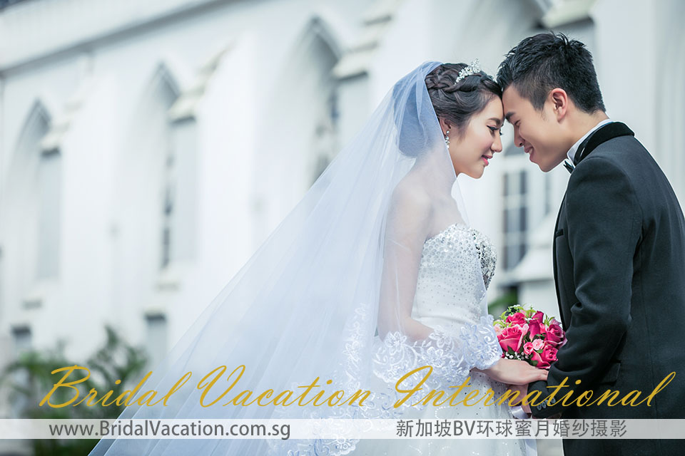 新加坡BV环球 圣安德烈教堂婚纱照