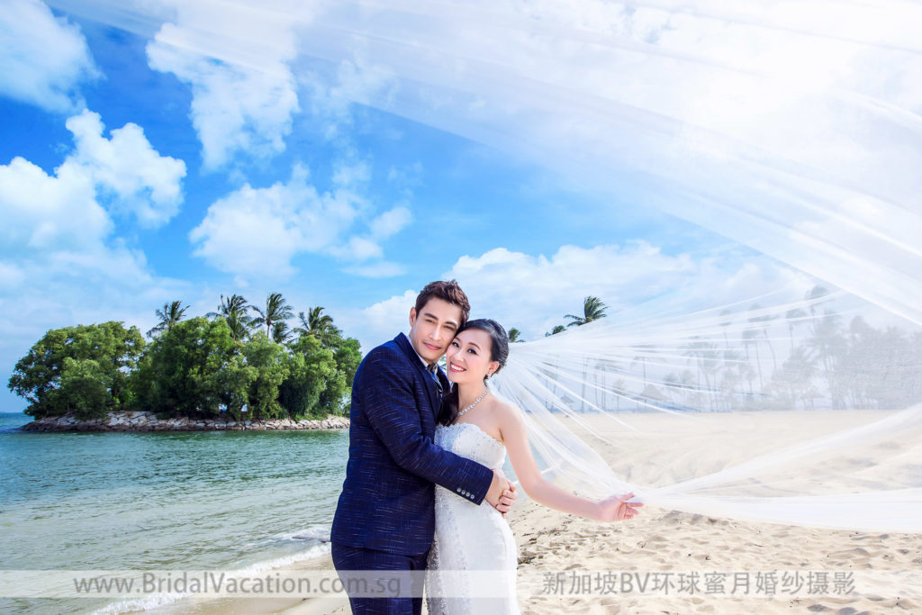 新加坡BV环球 圣淘沙婚纱照