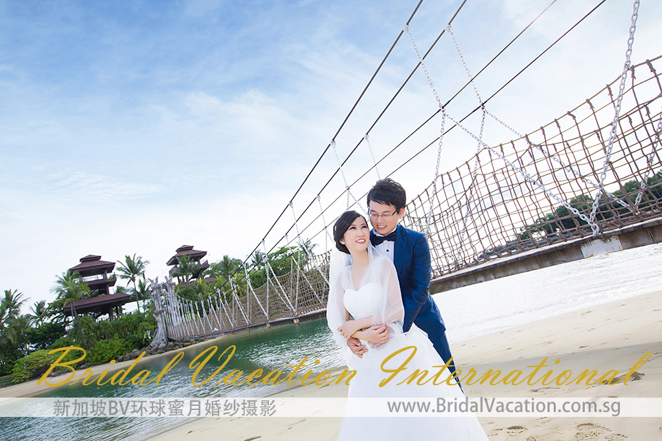 新加坡BV环球 圣淘沙婚纱照