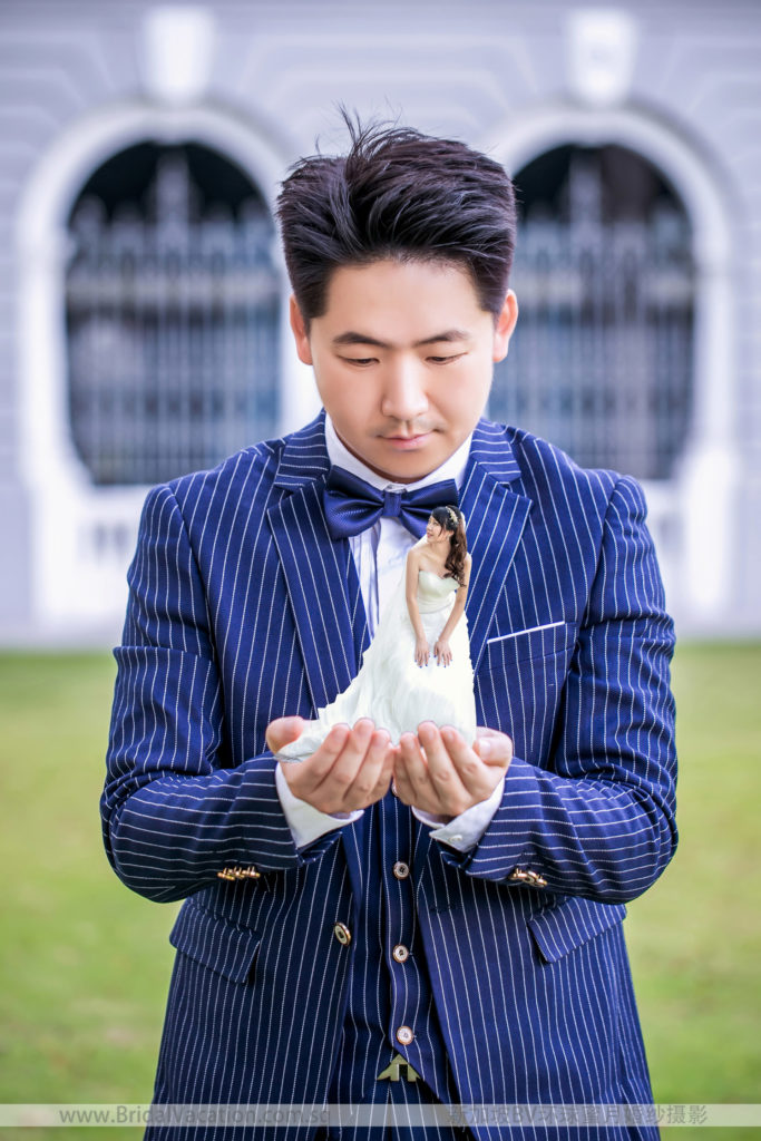 新加坡BV环球 大人物小人物婚纱照