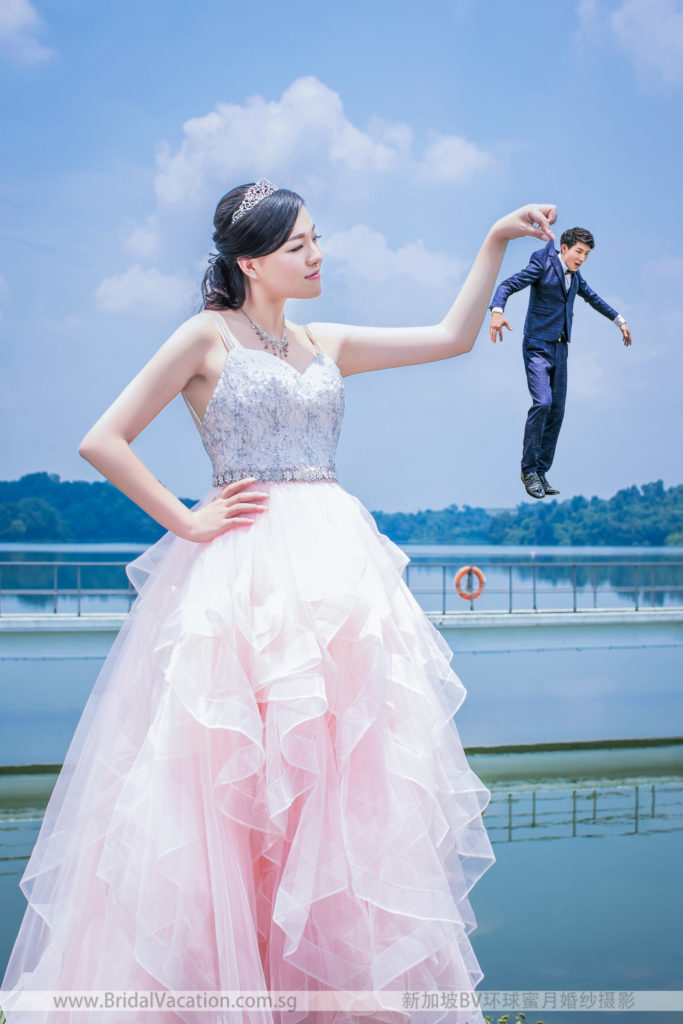 新加坡BV环球 大人物小人物婚纱照