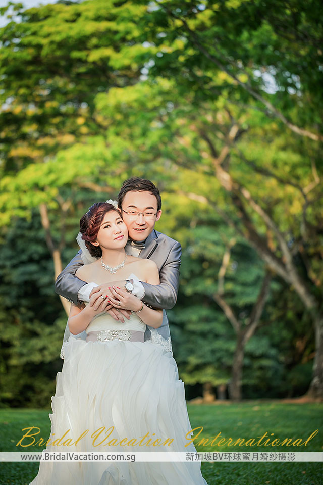 新加坡BV环球植物园婚纱照