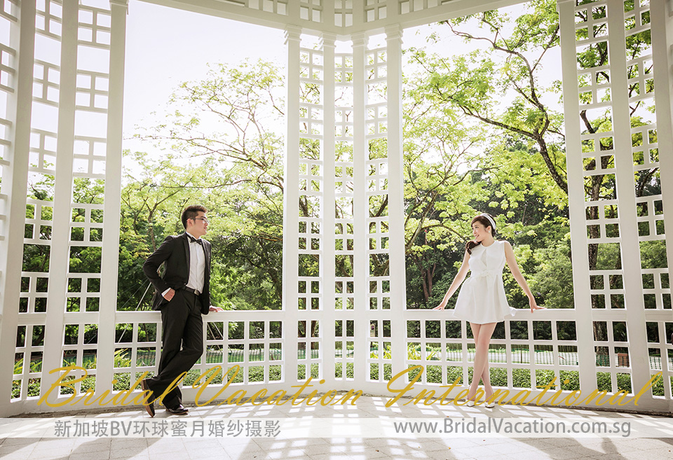 新加坡BV环球植物园婚纱照