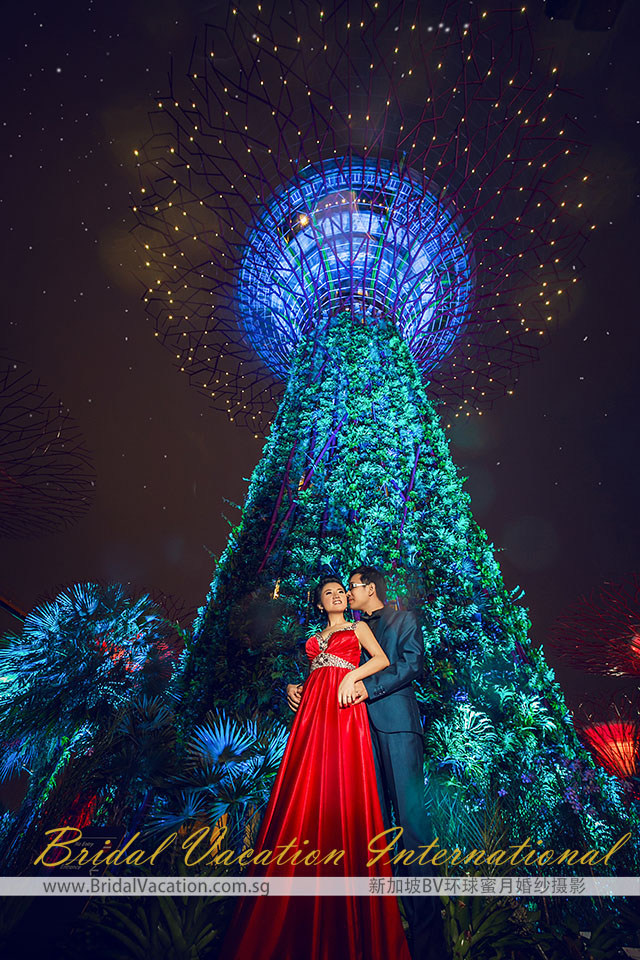 新加坡BV环球 滨海湾花园婚纱照