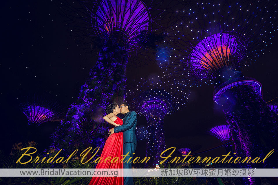新加坡BV环球 滨海湾花园婚纱照