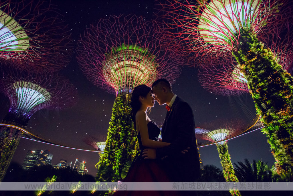 新加坡BV环球 滨海湾花园婚纱照