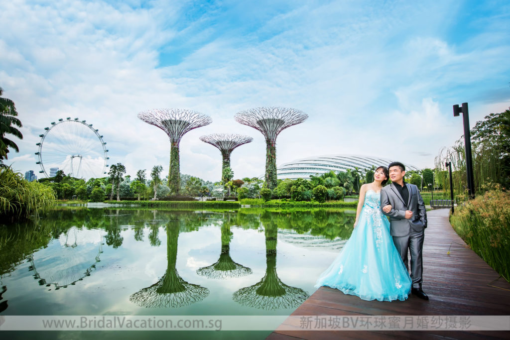 新加坡BV环球 滨海湾花园婚纱照
