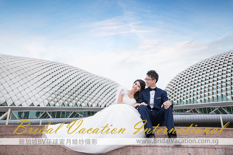 新加坡BV环球 滨海艺术中心婚纱照