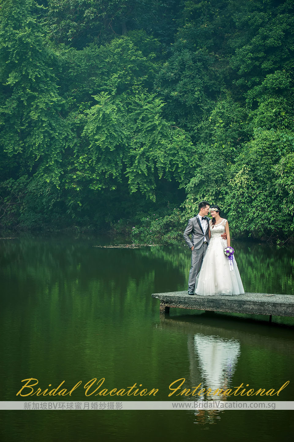 新加坡BV环球 秘密花园婚纱照