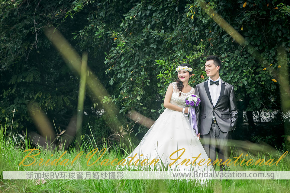 新加坡BV环球 秘密花园婚纱照