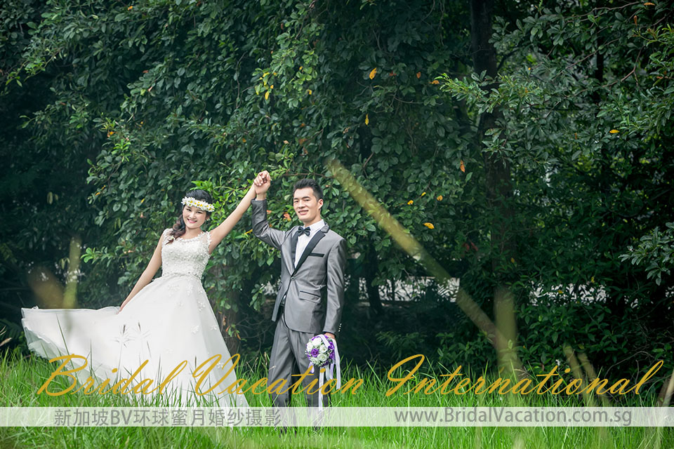 新加坡BV环球 秘密花园婚纱照
