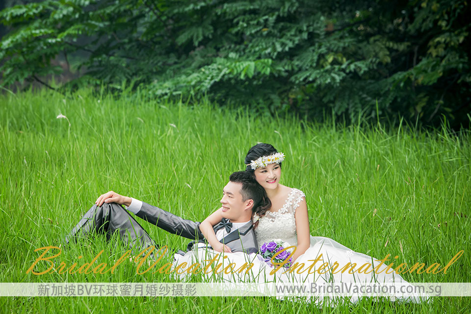 新加坡BV环球 秘密花园婚纱照