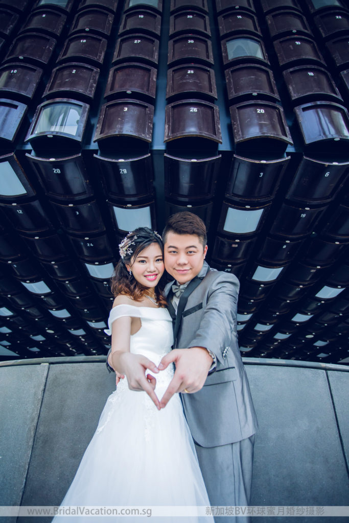 新加坡BV环球 维多利亚剧院婚纱照