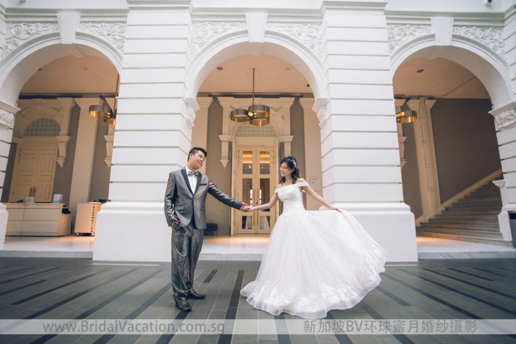 新加坡BV环球 维多利亚剧院婚纱照