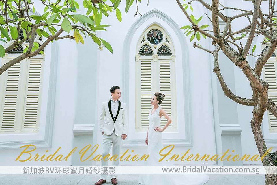 新加坡BV环球 赞美广场婚纱照