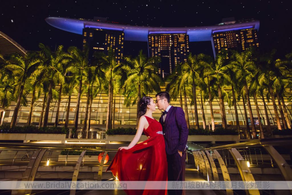 新加坡BV环球 金沙MBS婚纱照
